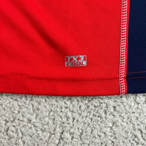 St Louis Cardinals MLB Baseball Jersey Red Blue TX3 Cool Short Sleeve Mens L - Picture 2 of 10